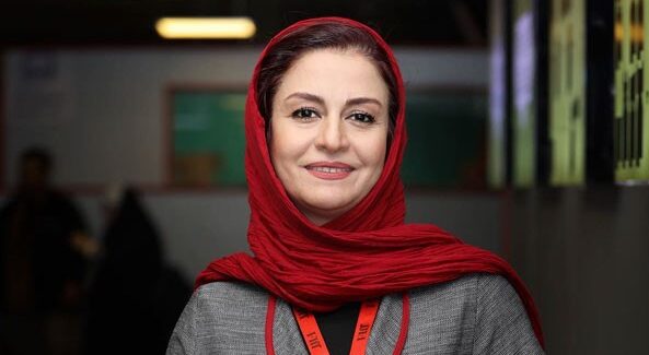 مریلا زارعی با چهره دیده نشده در نشست خبری؛ ۲۳ سال قبل
