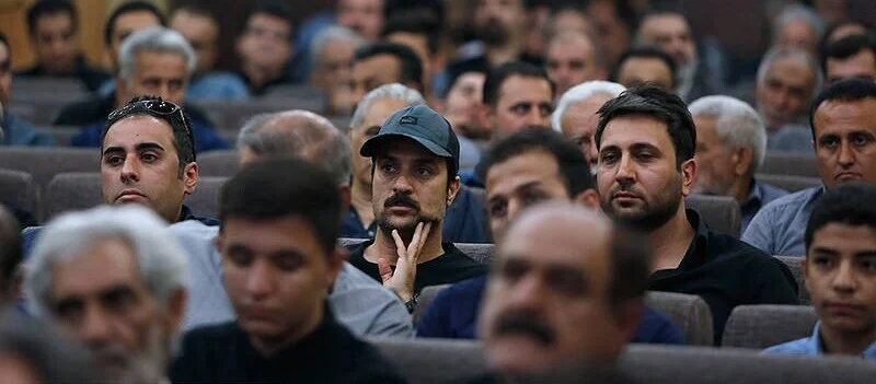 تشییع پدر محسن تنابنده