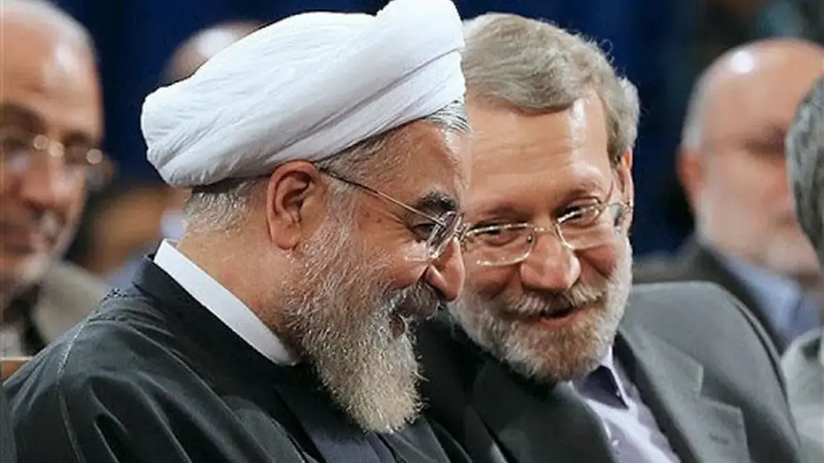 عکس| جشن عروسی پسر شهید علی لاریجانی با حضور حسن روحانی