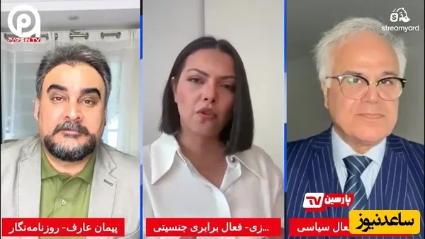 بازیگر ایرانی در آنتن زنده تلویزیون آمریکایی / حساب مشاور رضا پهلوی را کف دستش گذاشت - تصویر شاخص