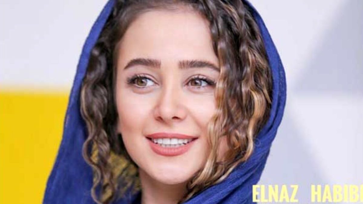 ژست خاص الناز حبیبی آرایش غلیظ و موهای فرش سوژه شد