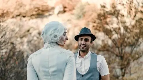 لباس عروس رویایی دریا مرادی دشت / عروس چشم رنگی فاطمه گودرزی چقدر زیباست
