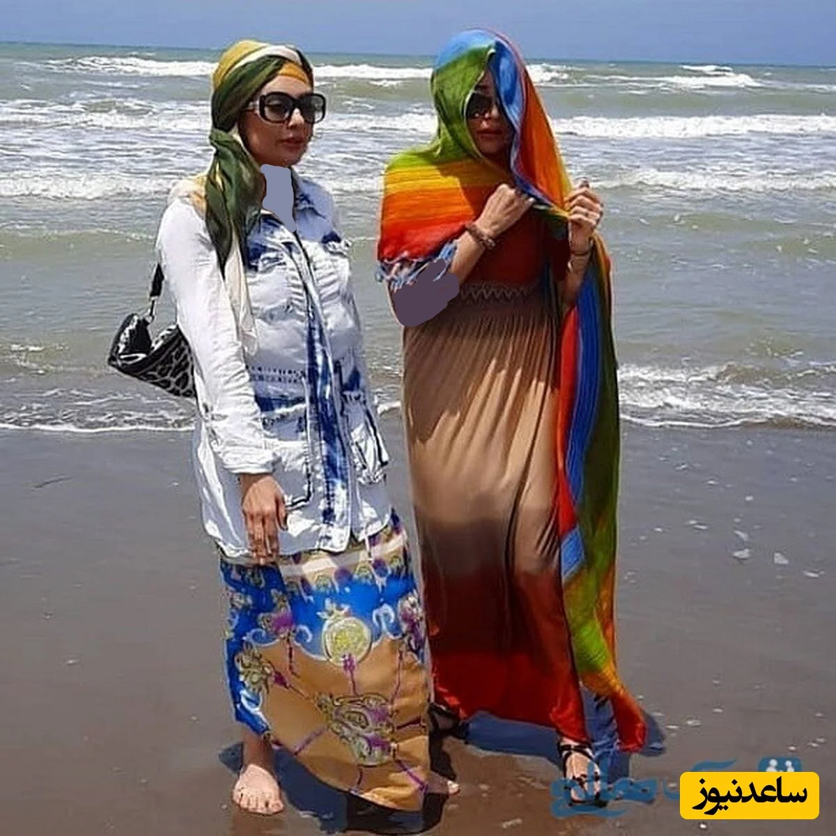 یکتا ناصر و خواهرش