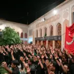 عکس| نوحه‏‌خوانی راغب با استایل متفاوت در یزد جنجالی شد