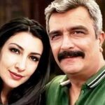 فیلم| گریه‌های سوزناک مهرداد ضیایی همسر شهرزاد جواهری در مراسم وداع با همسر هنرمندش