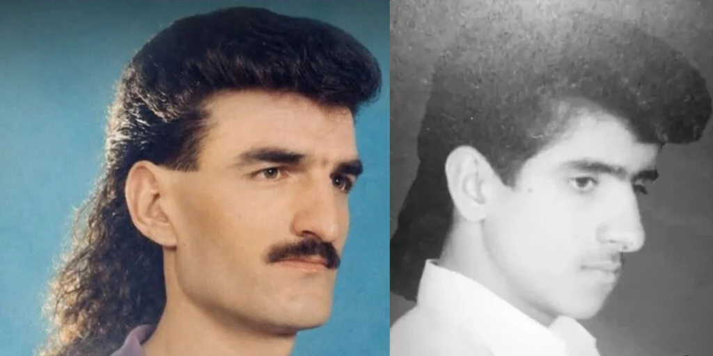 مدل پشت مو کفتری در اروپا پر طرفدار شده / چهره عجیب در خارج دیده شد