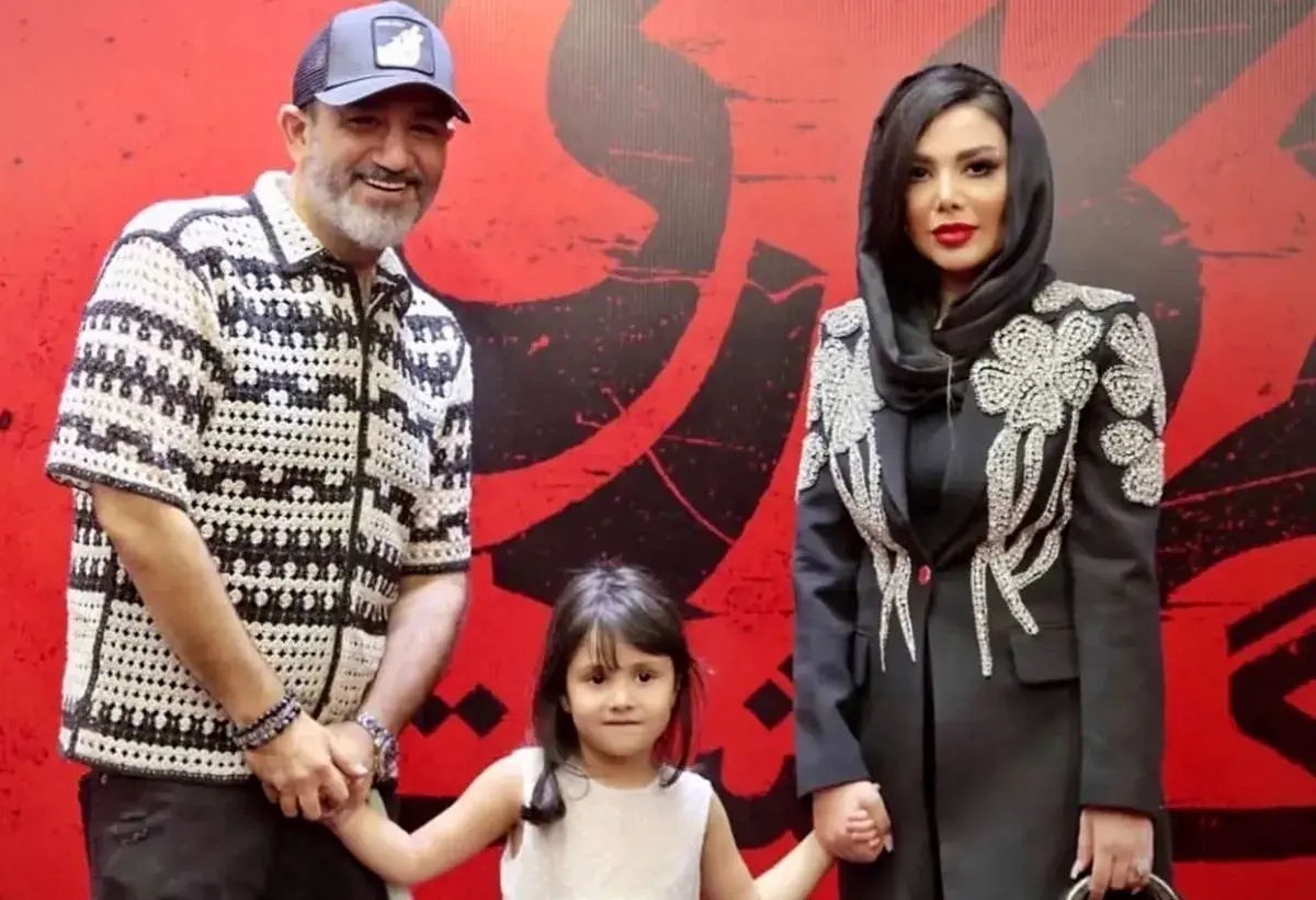 عکس| دختر مهران غفوریان در آغوش هادی حجازی‌فر - تصویر شاخص
