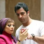 استوری صمیمی منوچهر هادی با یکتا ناصر در جشن موفقیت دخترشان